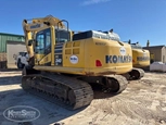 Back of used Komatsu Excavator